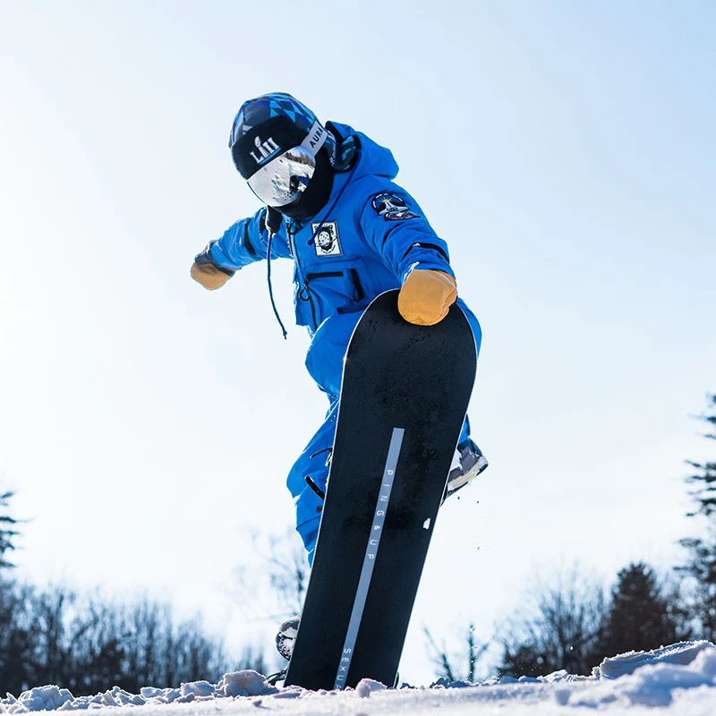 Men's PINGUP Nasa Space Station One Piece Snowboard Suits - Image 9