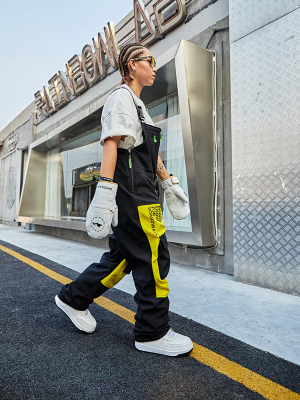 Men's Pingup Unisex Breaking Bad Snowboard Pants Bibs - Image 2