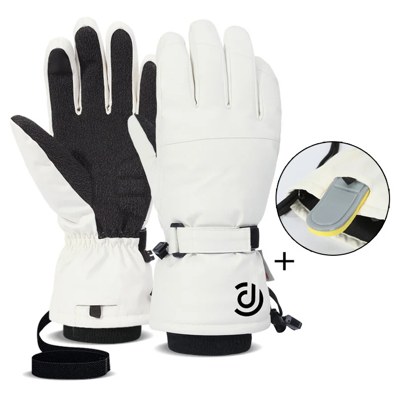 Men's Powderday Chill Wrist Guard KEVLAR Snow Gloves - Image 2