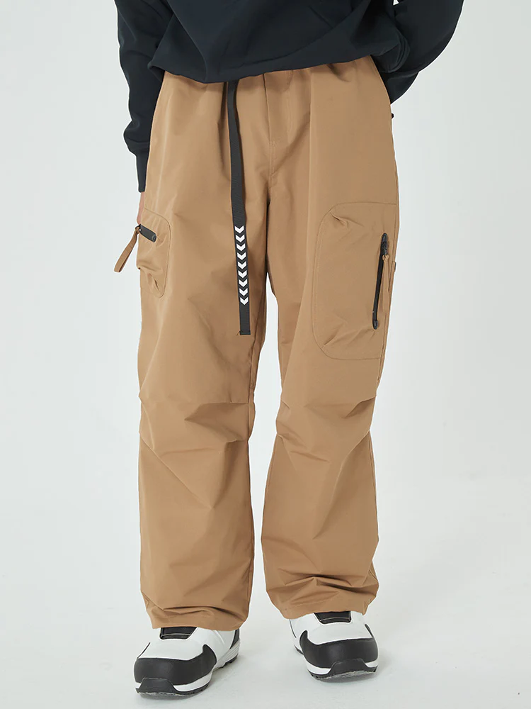 Men's Prime Mountain Baggy Snow Pants with Dual Side Cargo Pockets - Image 18