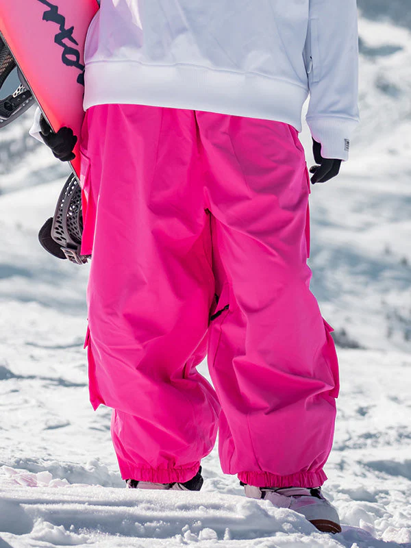 Men's Rabbit Snow Prime Cargo Baggy Snowboard Pants - Image 12