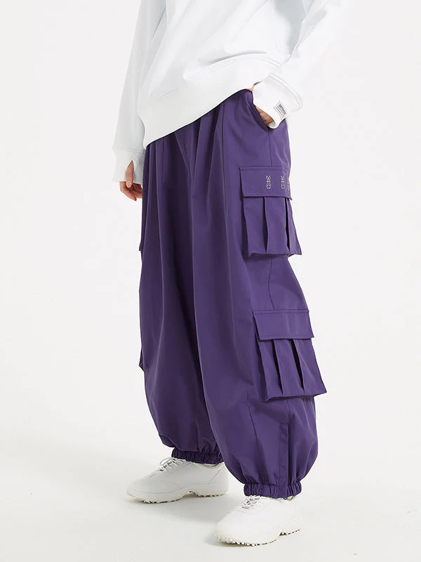 Men's Rabbit Snow Prime Cargo Baggy Snowboard Pants - Image 16