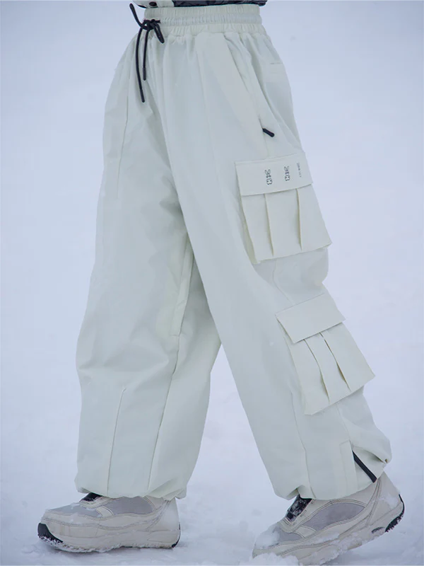 Men's Rabbit Snow Prime Cargo Baggy Snowboard Pants - Image 17