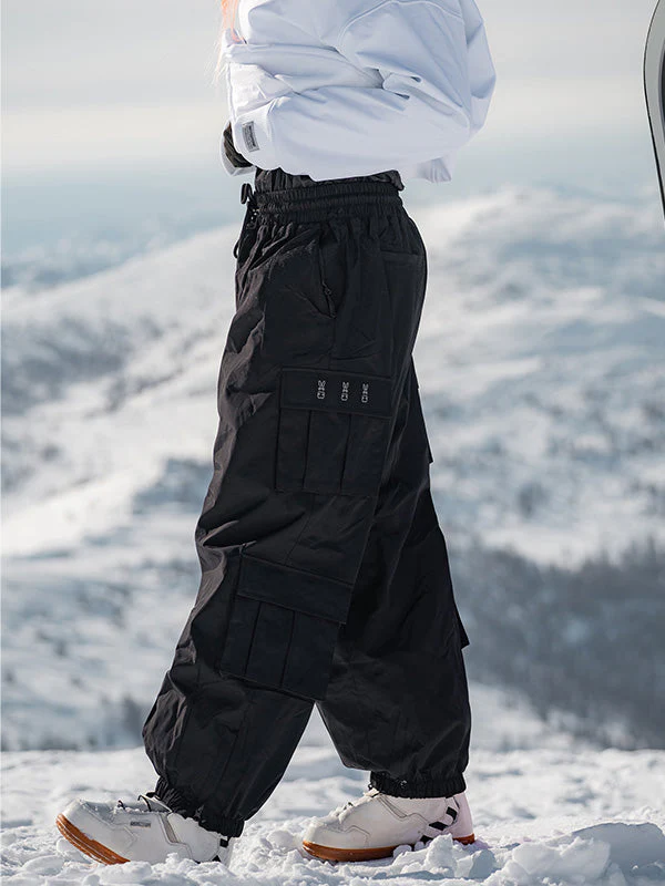Men's Rabbit Snow Prime Cargo Baggy Snowboard Pants - Image 3