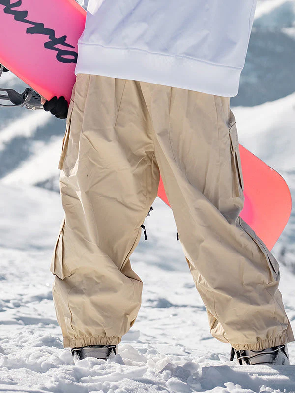 Men's Rabbit Snow Prime Cargo Baggy Snowboard Pants - Image 9
