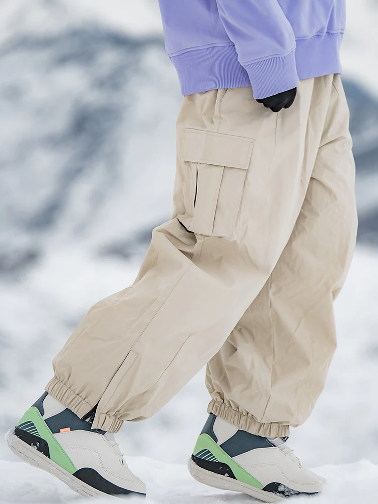 Men's Rabbit Snow StreetFlow Freestyle Cargo Baggy Snow Pants - Image 11