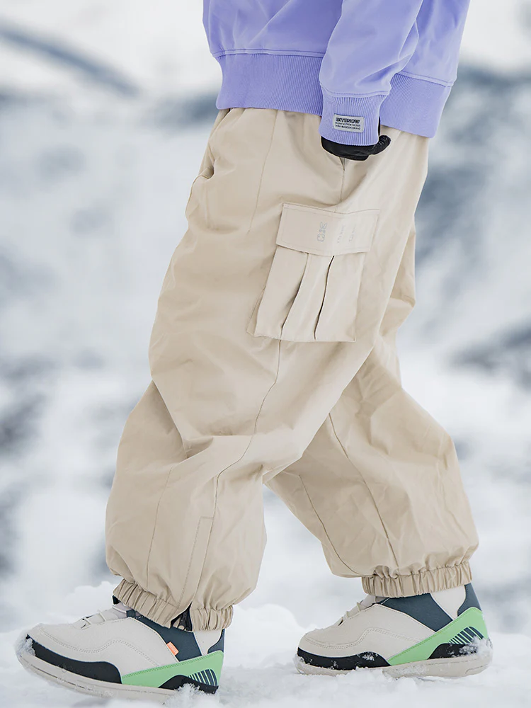 Men's Rabbit Snow StreetFlow Freestyle Cargo Baggy Snow Pants - Image 12