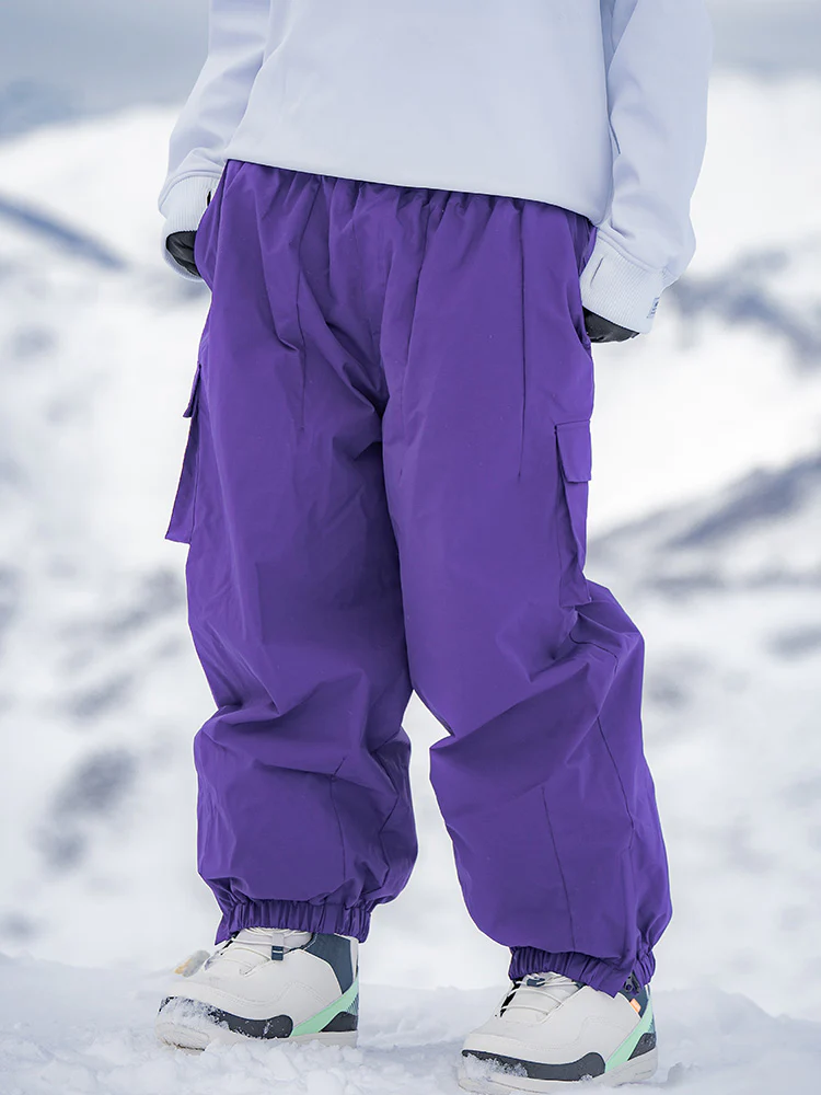 Men's Rabbit Snow StreetFlow Freestyle Cargo Baggy Snow Pants - Image 15