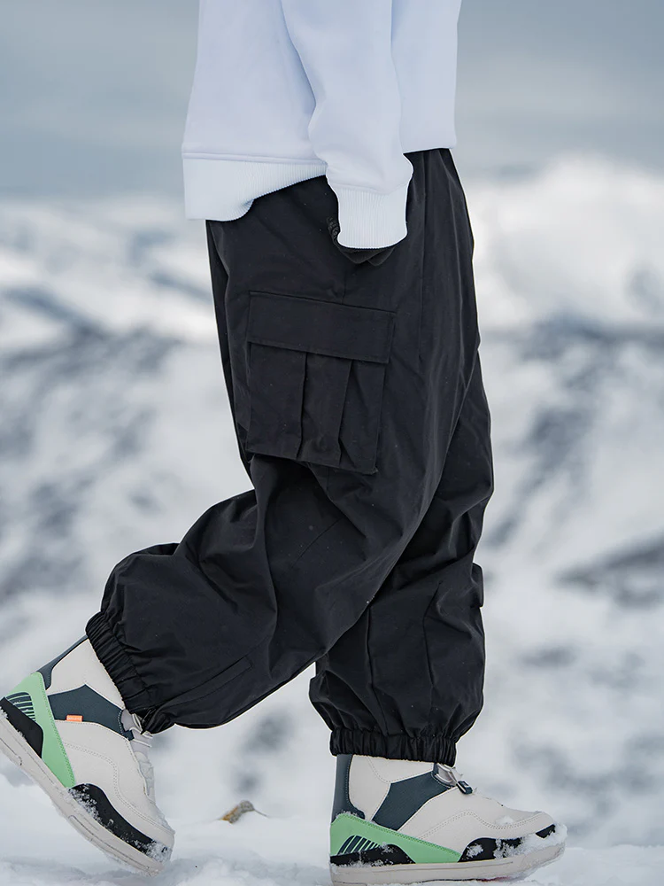 Men's Rabbit Snow StreetFlow Freestyle Cargo Baggy Snow Pants - Image 2