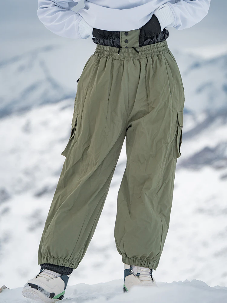 Men's Rabbit Snow StreetFlow Freestyle Cargo Baggy Snow Pants - Image 7