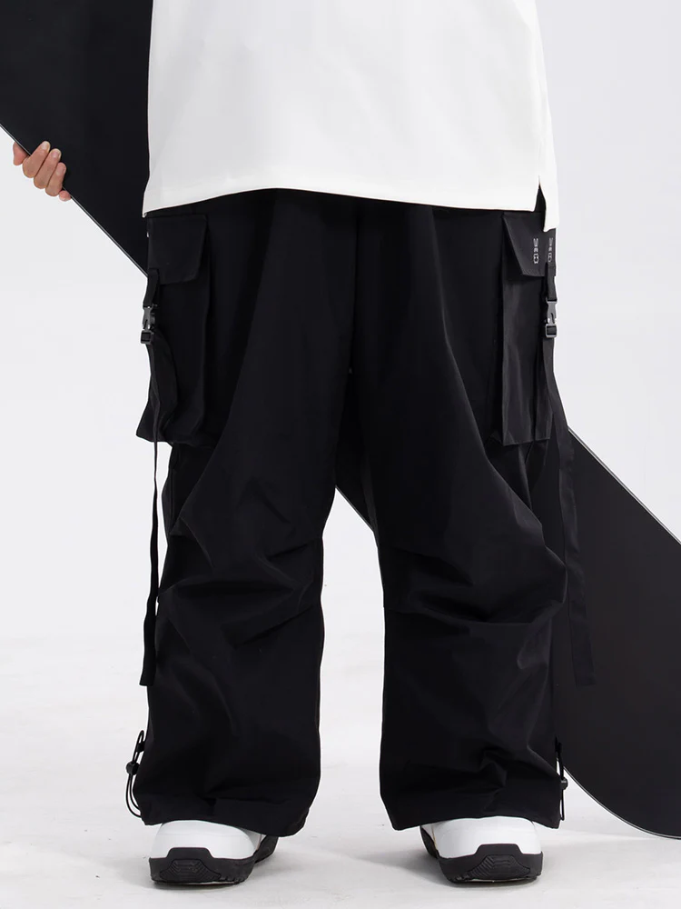 Men's Rabbit Snow UrbanRush Prime Oversize Baggy Snow Pants - Image 3