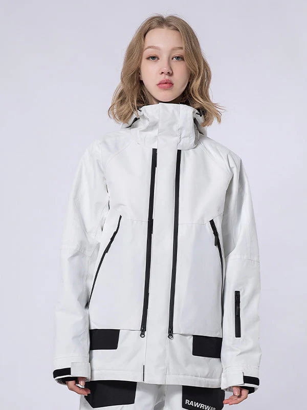 Men's RAWRWAR Expedition Zip Snowboard Jacket - Image 4