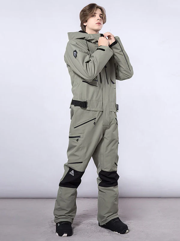 Men's RAWRWAR High Land Cargo One Piece Snowsuit - Image 20