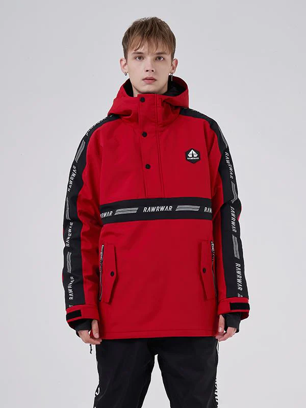 Men's RAWRWAR Mountains Call Anorak Cargo Jacket Winter Coat - Image 3