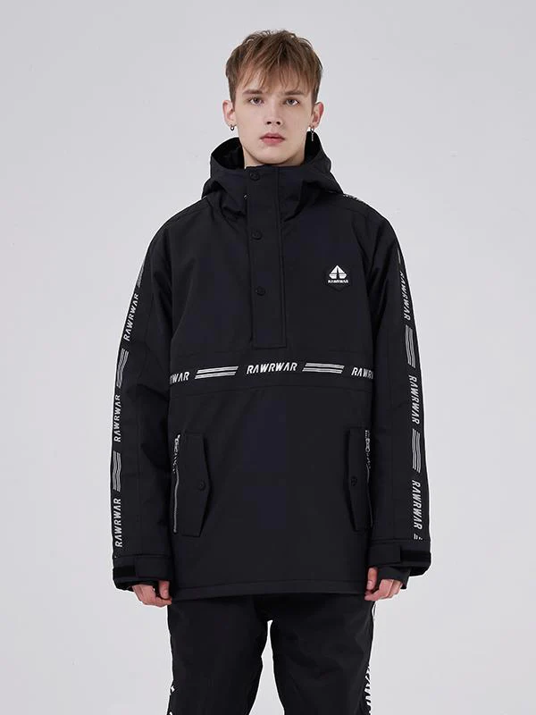 Men's RAWRWAR Mountains Call Anorak Cargo Jacket Winter Coat - Image 5