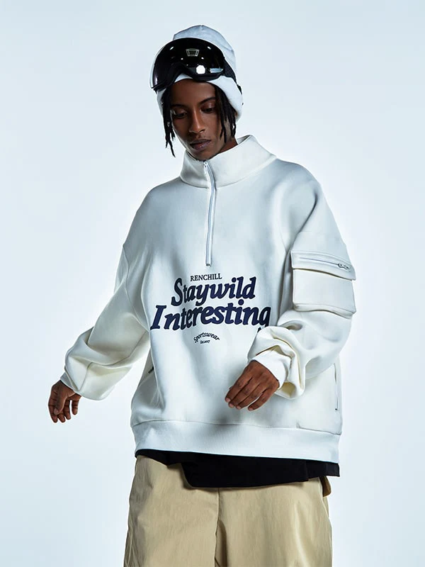 Men's RenChill Mountain Chill Pullover Baggy Snow Hoodie - Image 2