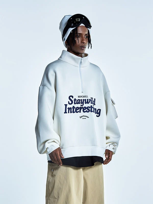 Men's RenChill Mountain Chill Pullover Baggy Snow Hoodie - Image 4
