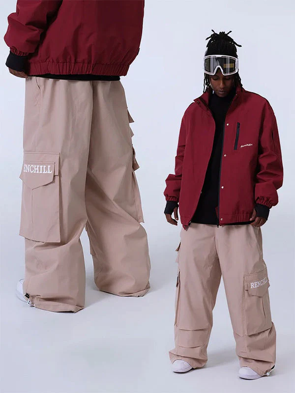 Men's RenChill Mountain Oversize Baggy Snow Pants - Image 3