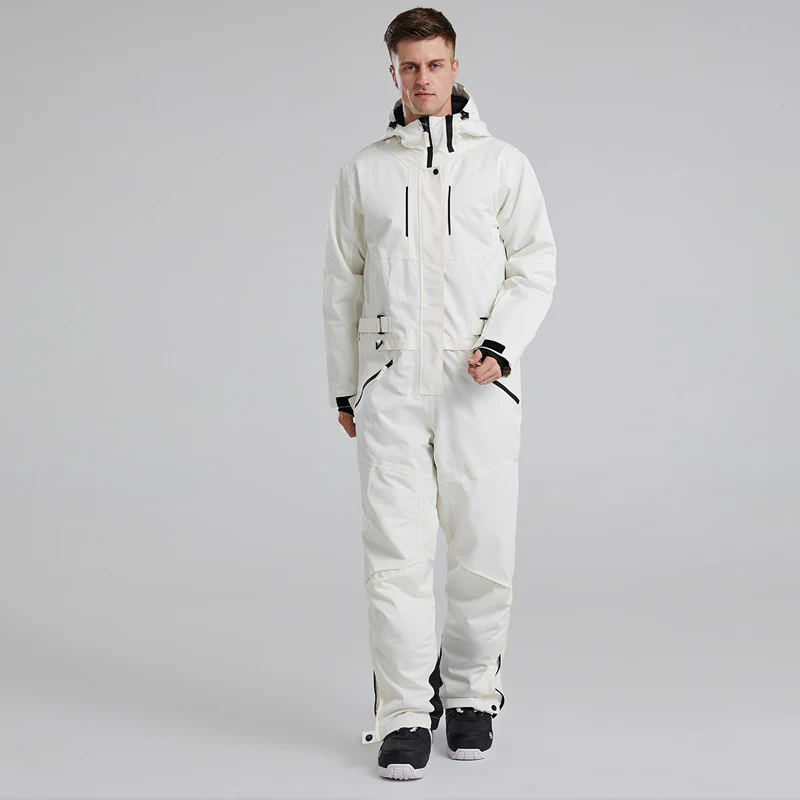 Men's RIVIYELE Practical Stylish One Piece Winter Snowboard Ski Snowsuits - Image 3