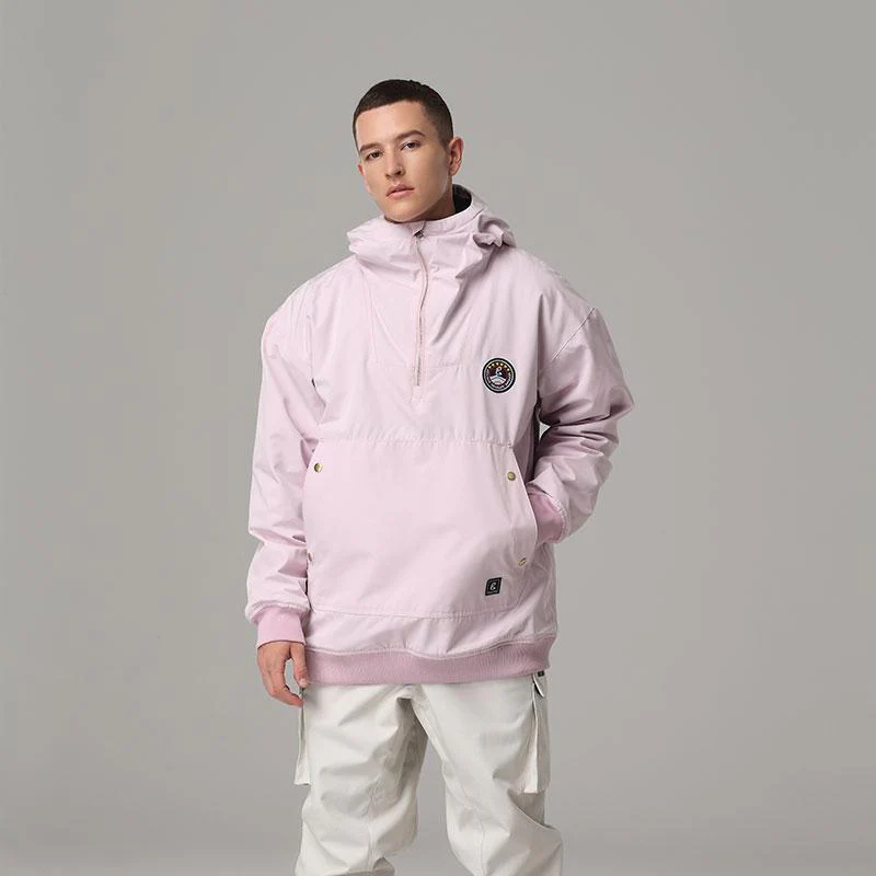 Men's Searipe Snow Addict Mountain Explorer Anorak Fleece Hoodies - Image 6