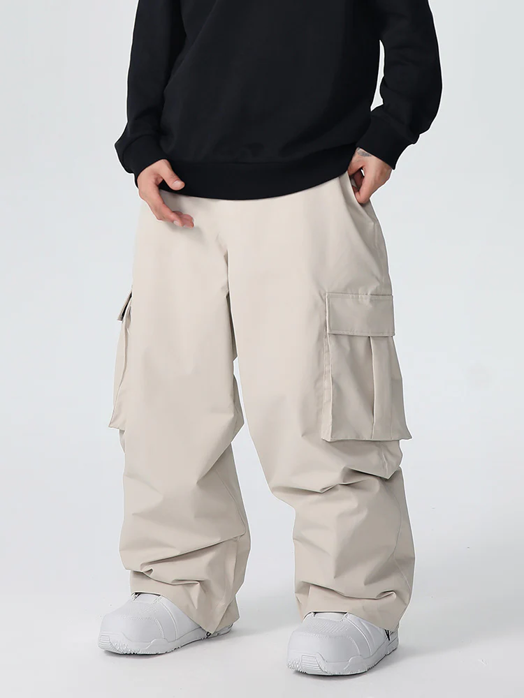 Men's Searipe Durable Mountain Pro All Function Baggy Snow Pants - Image 10