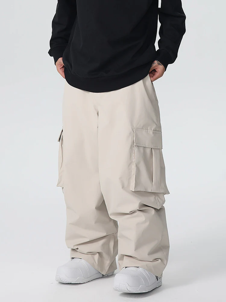 Men's Searipe Durable Mountain Pro All Function Baggy Snow Pants - Image 11