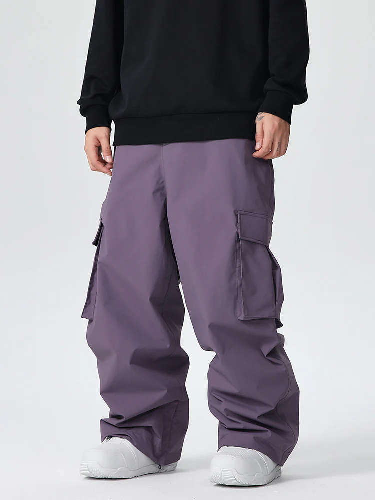 Men's Searipe Durable Mountain Pro All Function Baggy Snow Pants - Image 2