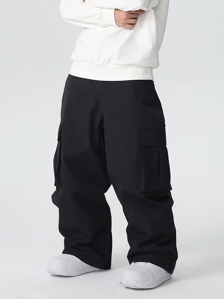 Men's Searipe Durable Mountain Pro All Function Baggy Snow Pants - Image 4