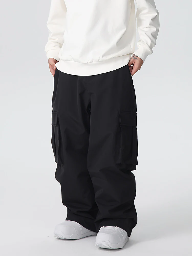 Men's Searipe Durable Mountain Pro All Function Baggy Snow Pants - Image 5
