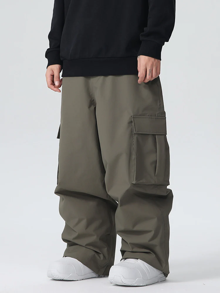 Men's Searipe Durable Mountain Pro All Function Baggy Snow Pants - Image 7