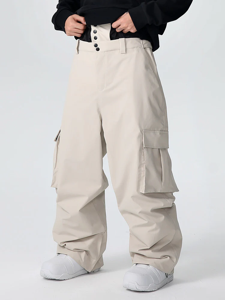Men's Searipe Durable Mountain Pro All Function Baggy Snow Pants - Image 8
