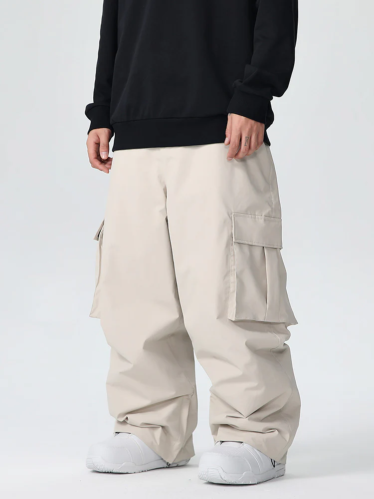 Men's Searipe Durable Mountain Pro All Function Baggy Snow Pants - Image 9