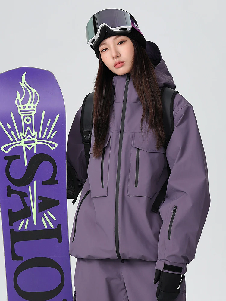 Women's Searipe Durable Mountain Pro All Function Mountain Snow Jacket - Image 17