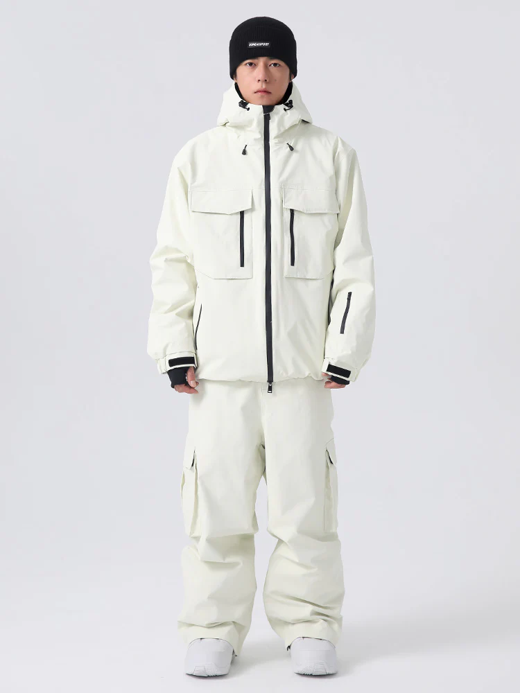 Men's Searipe Durable Mountain Pro All Function Mountain Snow Suit - Image 23
