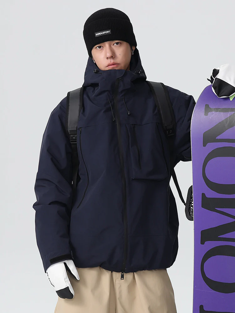 Men's Searipe Durable Mountain Pro All-Terrain Baggy Snow Jacket - Image 11