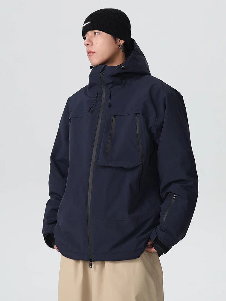 Men's Searipe Durable Mountain Pro All-Terrain Baggy Snow Jacket - Image 12