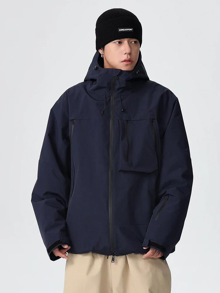Men's Searipe Durable Mountain Pro All-Terrain Baggy Snow Jacket - Image 14