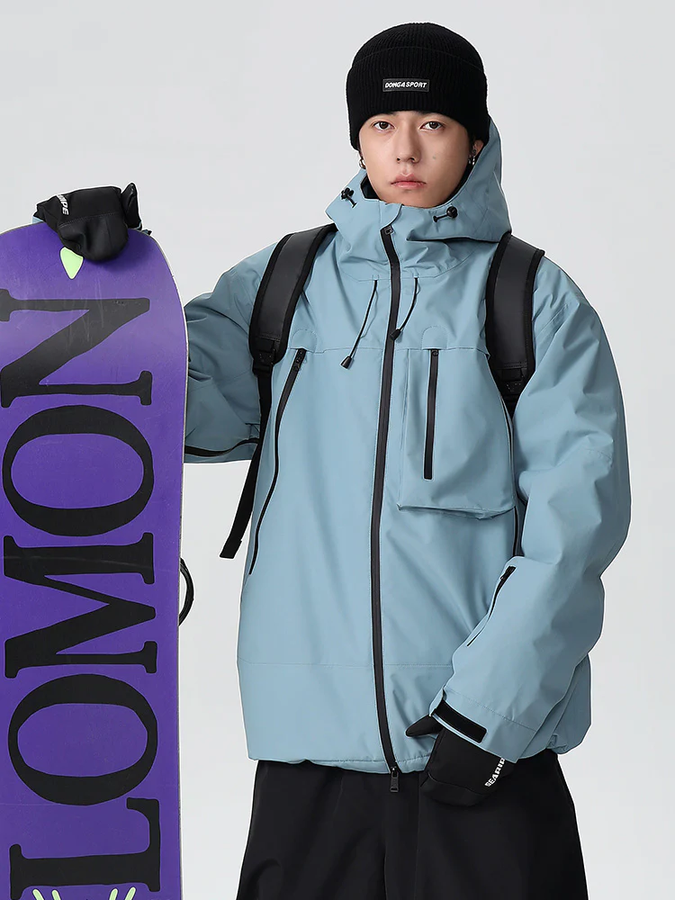 Men's Searipe Durable Mountain Pro All-Terrain Baggy Snow Jacket - Image 2