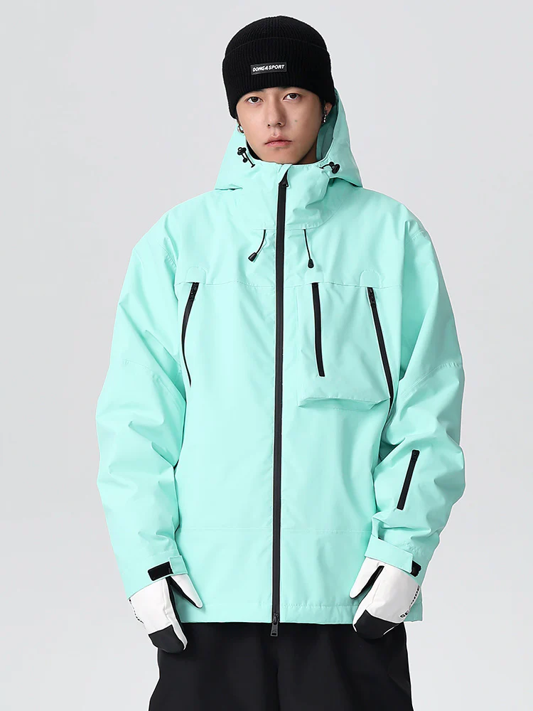 Men's Searipe Durable Mountain Pro All-Terrain Baggy Snow Jacket - Image 9