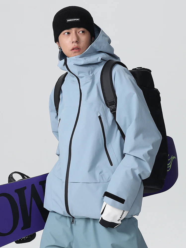 Men's Searipe Durable Mountain Pro All-Weather Baggy Snow Jacket - Image 11