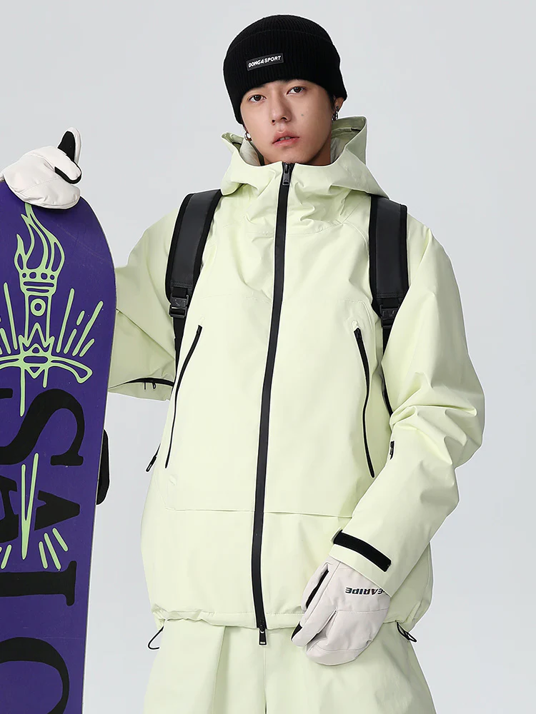 Men's Searipe Durable Mountain Pro All-Weather Baggy Snow Jacket - Image 12
