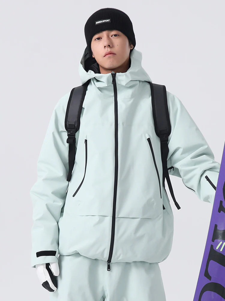 Men's Searipe Durable Mountain Pro All-Weather Baggy Snow Jacket - Image 15