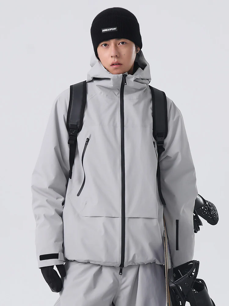 Men's Searipe Durable Mountain Pro All-Weather Baggy Snow Jacket - Image 3
