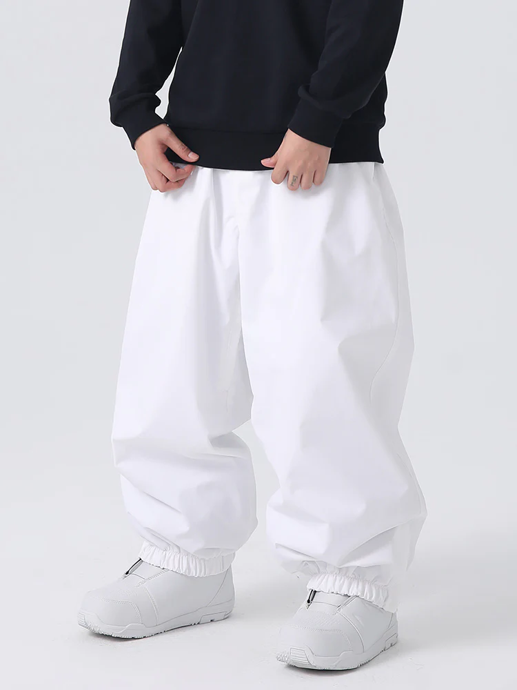 Men's Searipe Durable Mountain Pro All-Weather Baggy Snow Pants - Image 14