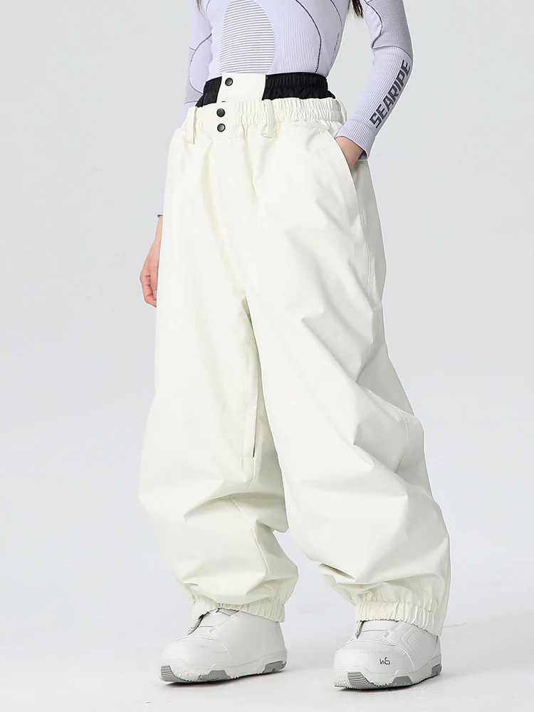 Men's Searipe Durable Mountain Pro All-Weather Baggy Snow Pants - Image 7
