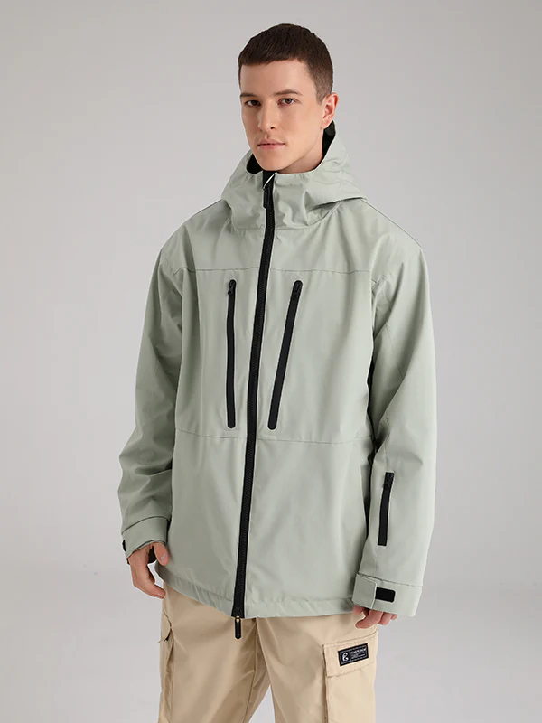 Men's Searipe Independent Windbreaker Snow Jacket - Image 4