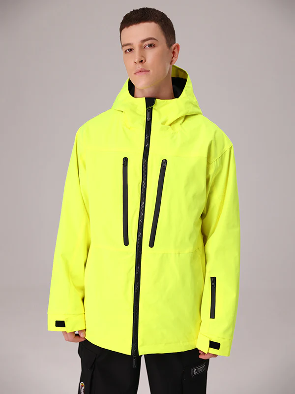 Men's Searipe Independent Windbreaker Snow Jacket - Image 9