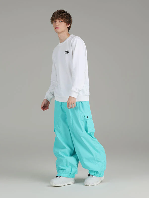 Men's Searipe Prime Baggy Cargo Snowboard Pants - Image 12