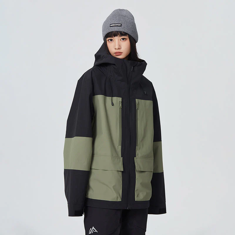 Men's Searipe SnowBound Color Block Mountain Snowboard Jacket - Image 2