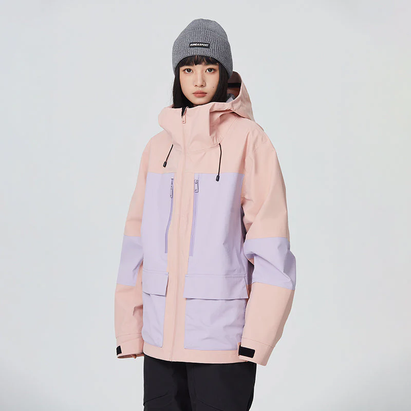 Men's Searipe SnowBound Color Block Mountain Snowboard Jacket - Image 6